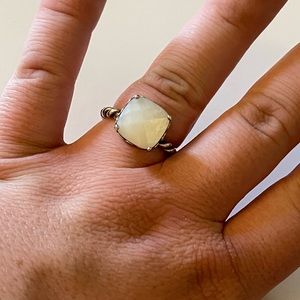 Pandora Mother of Pearl ring size 9